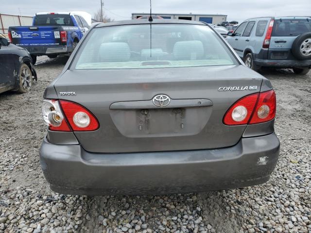 1NXBR32EX6Z748454 - 2006 TOYOTA COROLLA CE GRAY photo 6