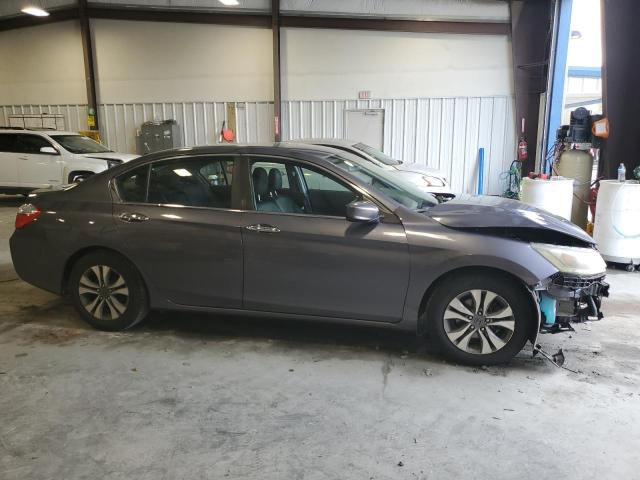 1HGCR2F38EA185529 - 2014 HONDA ACCORD LX GRAY photo 4