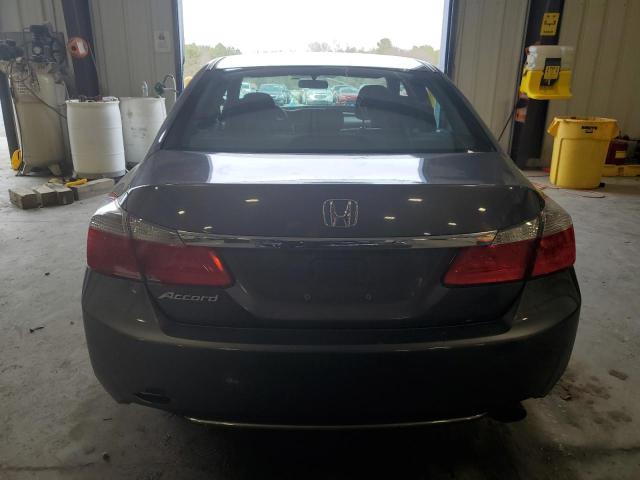 1HGCR2F38EA185529 - 2014 HONDA ACCORD LX GRAY photo 6