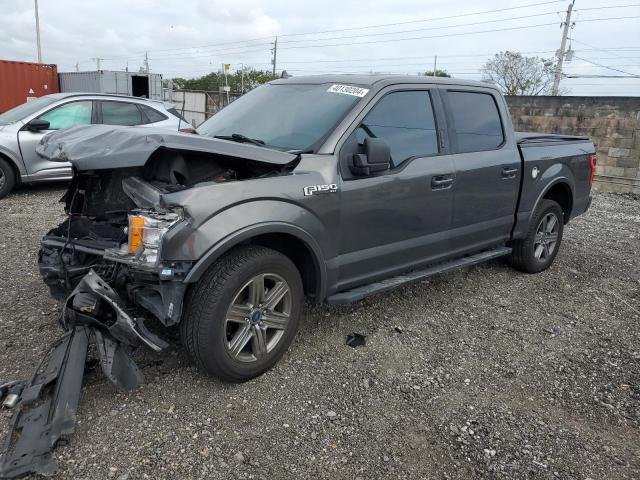 1FTEW1CG0JFB51356 - 2018 FORD F150 SUPERCREW BLACK photo 1