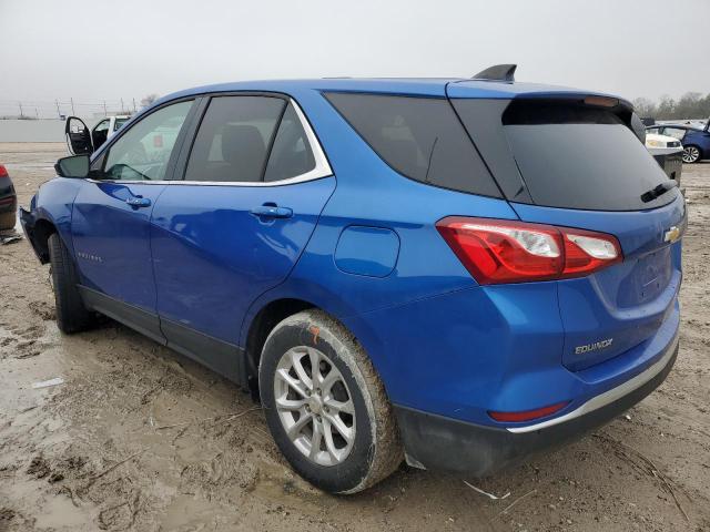 3GNAXKEV0KS592048 - 2019 CHEVROLET EQUINOX LT BLUE photo 2