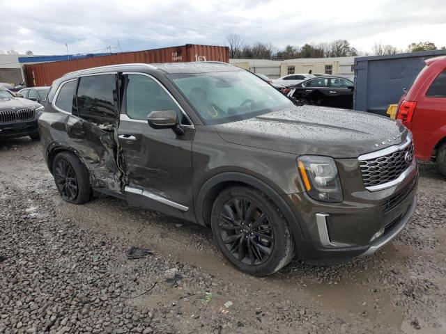 5XYP5DHC4MG186311 - 2021 KIA TELLURIDE SX TAN photo 4