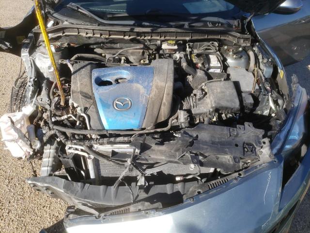 JM1BL1W79C1576243 - 2012 MAZDA 3 I BLUE photo 11