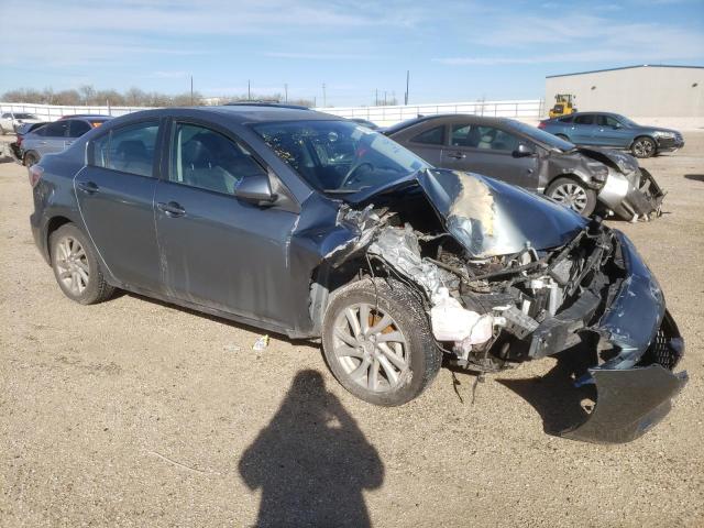 JM1BL1W79C1576243 - 2012 MAZDA 3 I BLUE photo 4