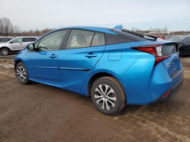 JTDL9MFU6M3023565 - 2021 TOYOTA PRIUS LE BLUE photo 2