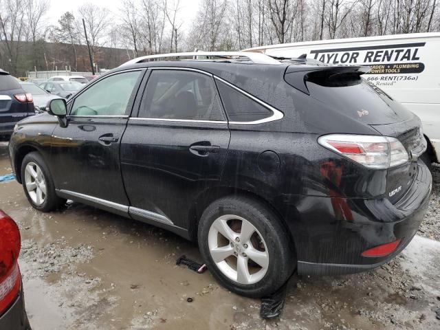 2T2BK1BA1AC078336 - 2010 LEXUS RX 350 BLACK photo 2