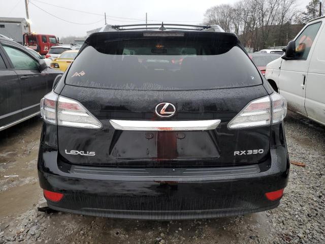 2T2BK1BA1AC078336 - 2010 LEXUS RX 350 BLACK photo 6