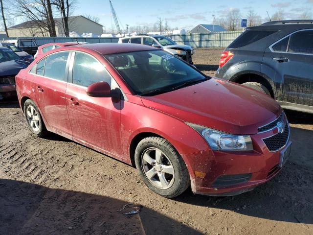 1G1PC5SB5E7335487 - 2014 CHEVROLET CRUZE LT RED photo 4