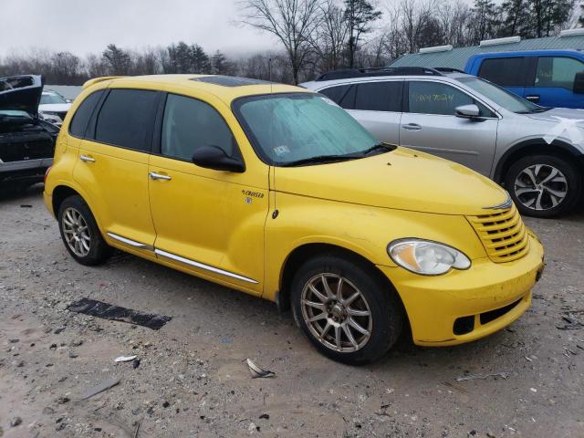 3A8FY58BX6T257998 - 2006 CHRYSLER PT CRUISER TOURING YELLOW photo 4