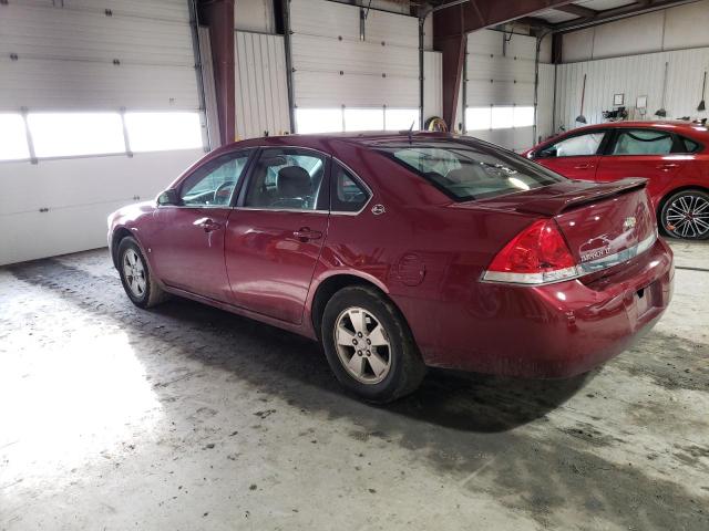 2G1WT58K989155810 - 2008 CHEVROLET IMPALA LT RED photo 2