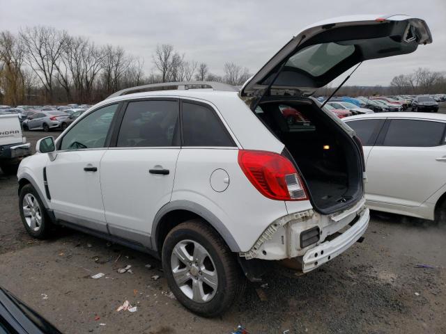 3GNAL2EK0ES662296 - 2014 CHEVROLET CAPTIVA LS WHITE photo 2