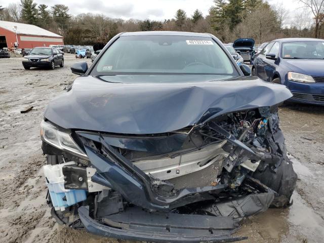 4T1B11HK4JU570395 - 2018 TOYOTA CAMRY L BLUE photo 5