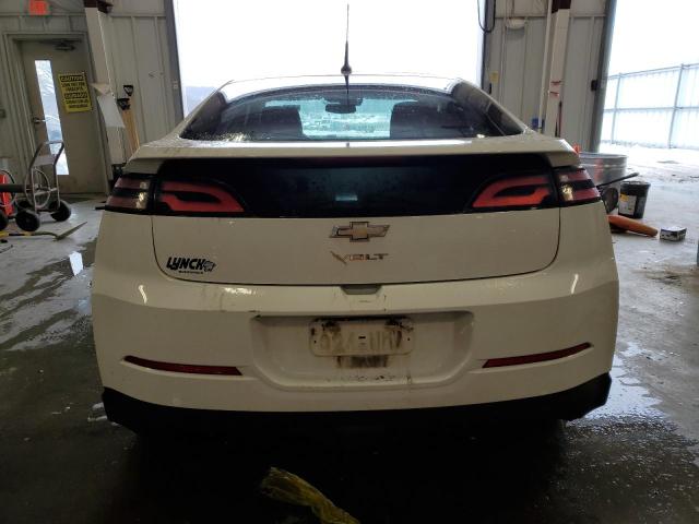 1G1RA6E4XDU148313 - 2013 CHEVROLET VOLT WHITE photo 6