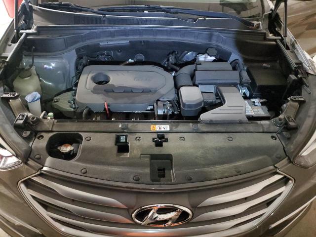 5NMZUDLBXJH099525 - 2018 HYUNDAI SANTA FE S GRAY photo 12