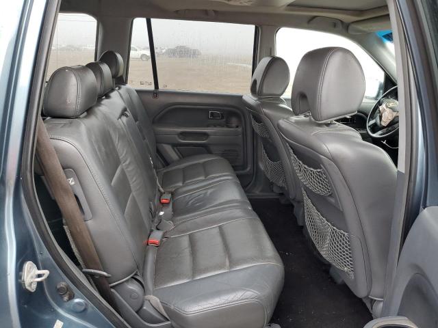 5FNYF28647B004103 - 2007 HONDA PILOT EXL TEAL photo 11