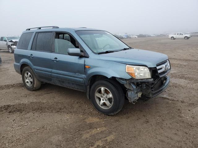 5FNYF28647B004103 - 2007 HONDA PILOT EXL TEAL photo 4