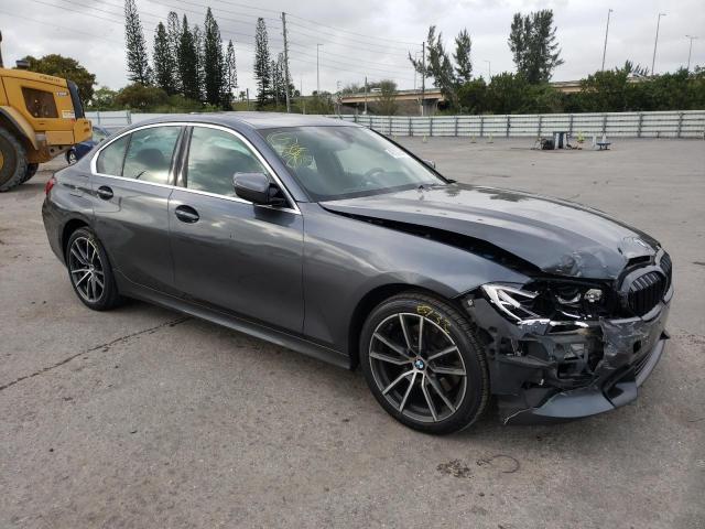 3MW5R1J0XL8B22534 - 2020 BMW 330I GRAY photo 4