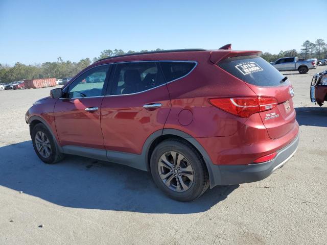 5XYZU3LB3FG255822 - 2015 HYUNDAI SANTA FE S RED photo 2