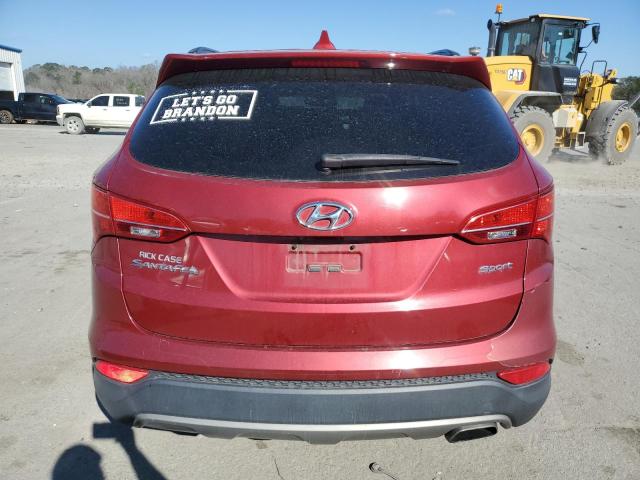 5XYZU3LB3FG255822 - 2015 HYUNDAI SANTA FE S RED photo 6