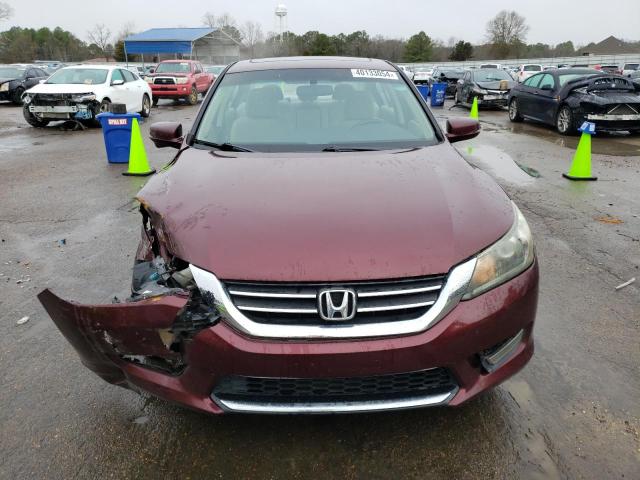 1HGCR2F7XDA261270 - 2013 HONDA ACCORD EX MAROON photo 5