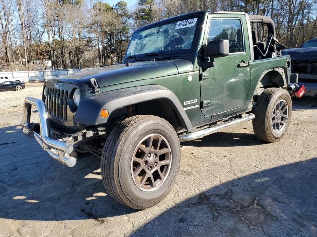 1J4AA2D13BL521225 - 2011 JEEP WRANGLER SPORT GREEN photo 1