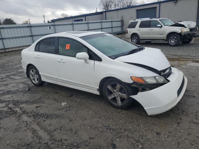 1HGFA168X8L038471 - 2008 HONDA CIVIC EX WHITE photo 4