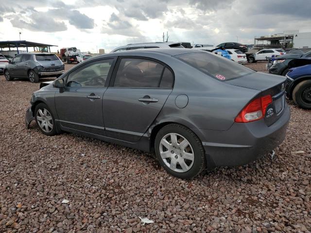 19XFA1F59AE049612 - 2010 HONDA CIVIC LX GRAY photo 2