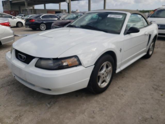 1FAFP444X3F340550 - 2003 FORD MUSTANG WHITE photo 1