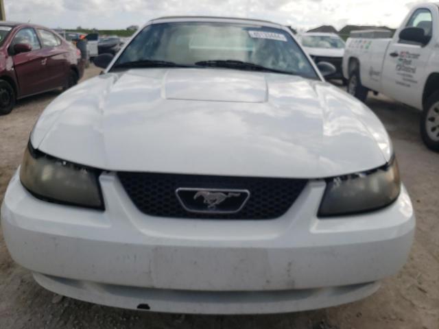 1FAFP444X3F340550 - 2003 FORD MUSTANG WHITE photo 5