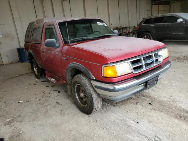 1FTCR11X0RUE14924 - 1994 FORD RANGER BURGUNDY photo 4