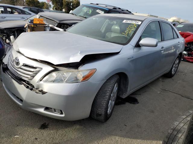 JTNBB46K873010900 - 2007 TOYOTA CAMRY HYBRID SILVER photo 1