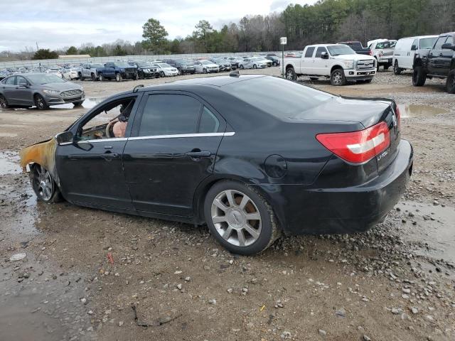 3LNHM26T37R664111 - 2007 LINCOLN MKZ BLACK photo 2