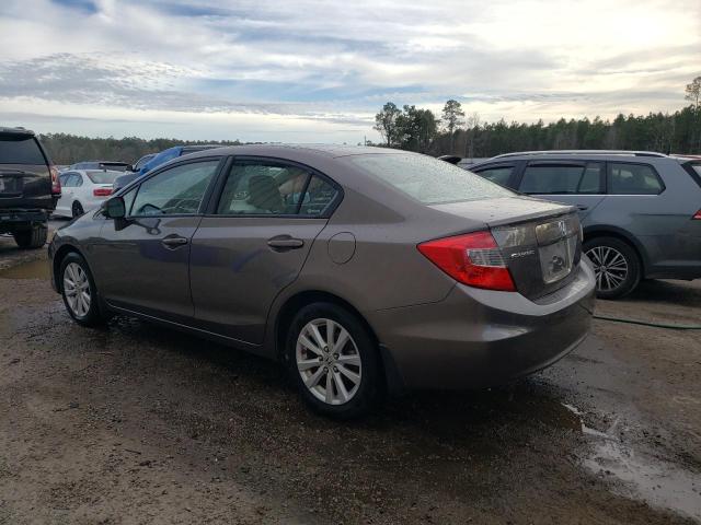 19XFB2F94CE040101 - 2012 HONDA CIVIC EXL ნაცრისფერი ფოტო 2