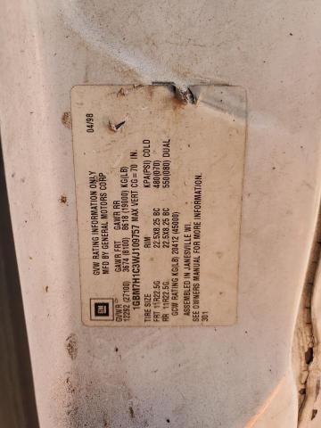 1GBM7H1C3WJ109757 - 1998 CHEVROLET C-SERIES C7H042 白色 照片 10