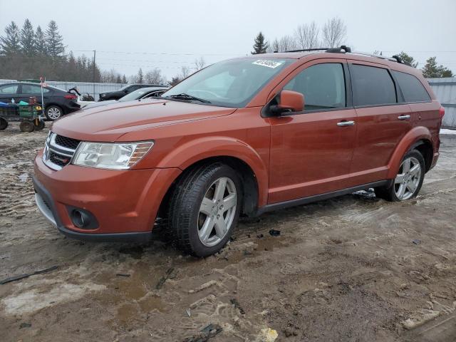 3C4PDDFG3CT358361 - 2012 DODGE JOURNEY R/T ORANGE photo 1