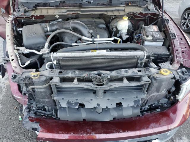 1C6RR7GT2GS417809 - 2016 RAM 1500 SLT BURGUNDY photo 11