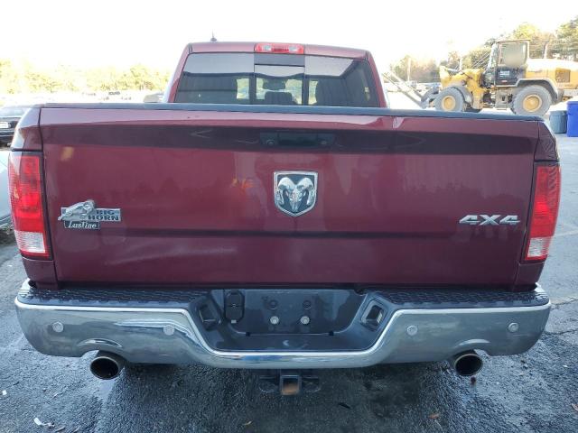 1C6RR7GT2GS417809 - 2016 RAM 1500 SLT BURGUNDY photo 6