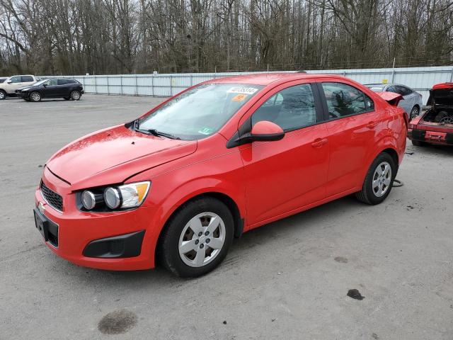 1G1JA5SG3G4157848 - 2016 CHEVROLET SONIC LS 红色 照片 1