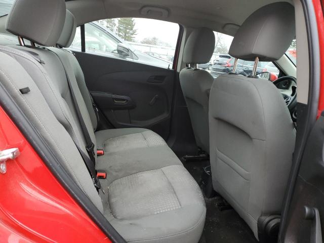 1G1JA5SG3G4157848 - 2016 CHEVROLET SONIC LS 红色 照片 10