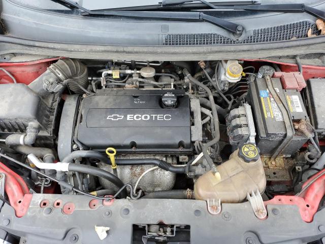 1G1JA5SG3G4157848 - 2016 CHEVROLET SONIC LS 红色 照片 11