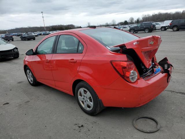 1G1JA5SG3G4157848 - 2016 CHEVROLET SONIC LS 红色 照片 2