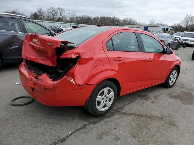 1G1JA5SG3G4157848 - 2016 CHEVROLET SONIC LS 红色 照片 3