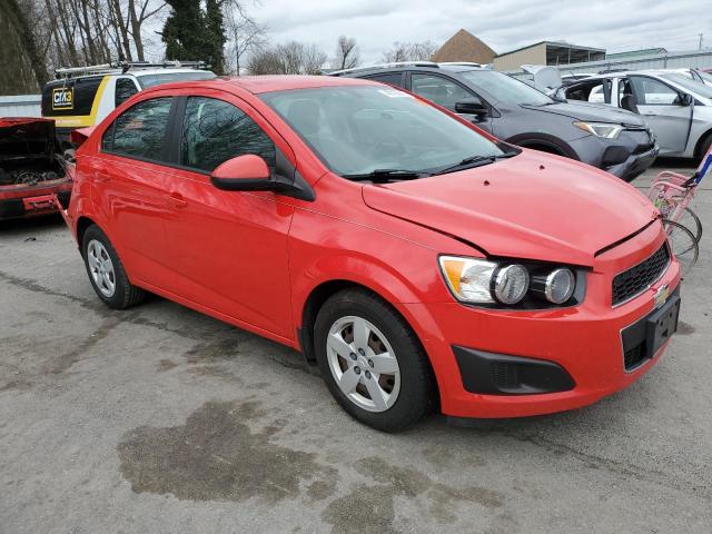 1G1JA5SG3G4157848 - 2016 CHEVROLET SONIC LS 红色 照片 4