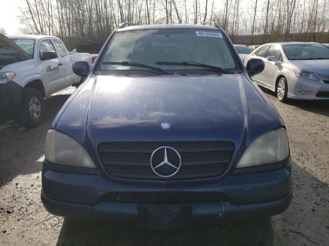 4JGAB72E8XA122864 - 1999 MERCEDES-BENZ ML 430 BLUE photo 5