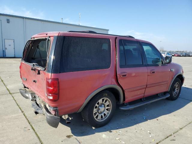 1FMRU15W02LA26853 - 2002 FORD EXPEDITION XLT RED photo 3