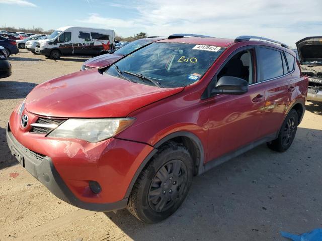 JTMZFREV0FJ033002 - 2015 TOYOTA RAV4 LE RED photo 1