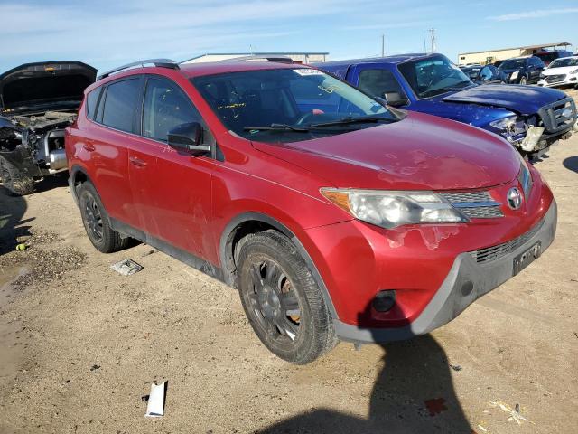 JTMZFREV0FJ033002 - 2015 TOYOTA RAV4 LE RED photo 4