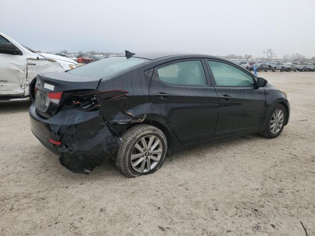 KMHDH4AE6FU261612 - 2015 HYUNDAI ELANTRA SE BLACK photo 3