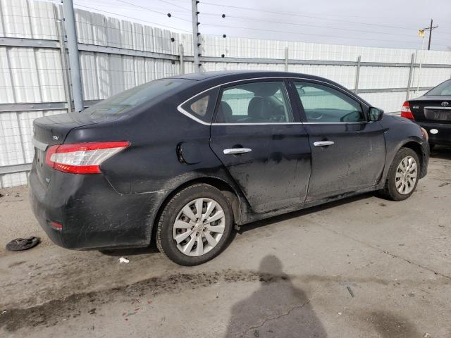 3N1AB7AP3EL615576 - 2014 NISSAN SENTRA S CHARCOAL photo 3