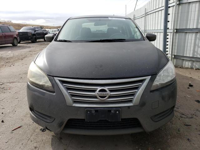 3N1AB7AP3EL615576 - 2014 NISSAN SENTRA S CHARCOAL photo 5